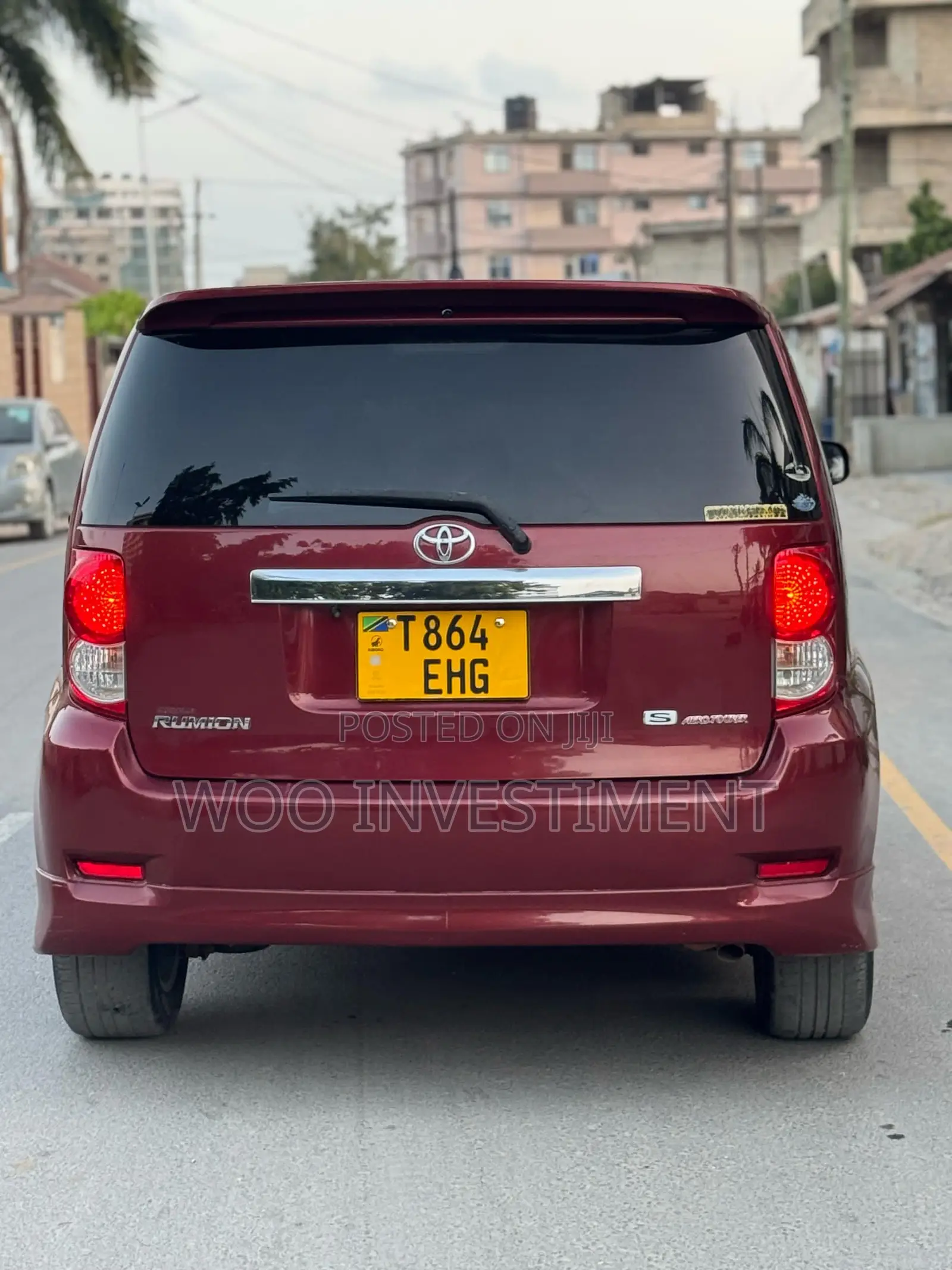 Toyota Corolla Rumion 2008 Red