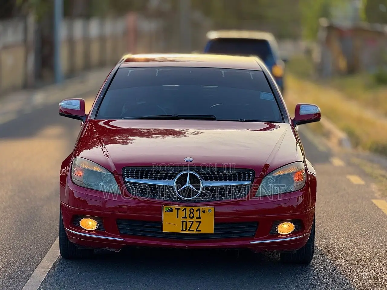 Mercedes-Benz C-Class 2009 Red