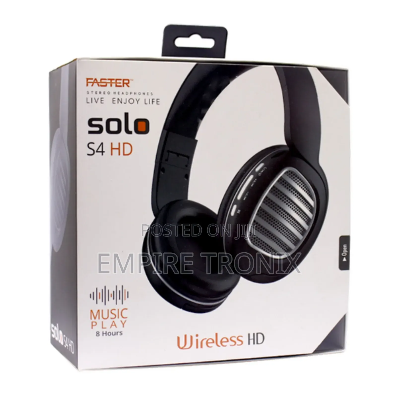 FASTER S4 HD Solo Wireless Stereo Headphones
