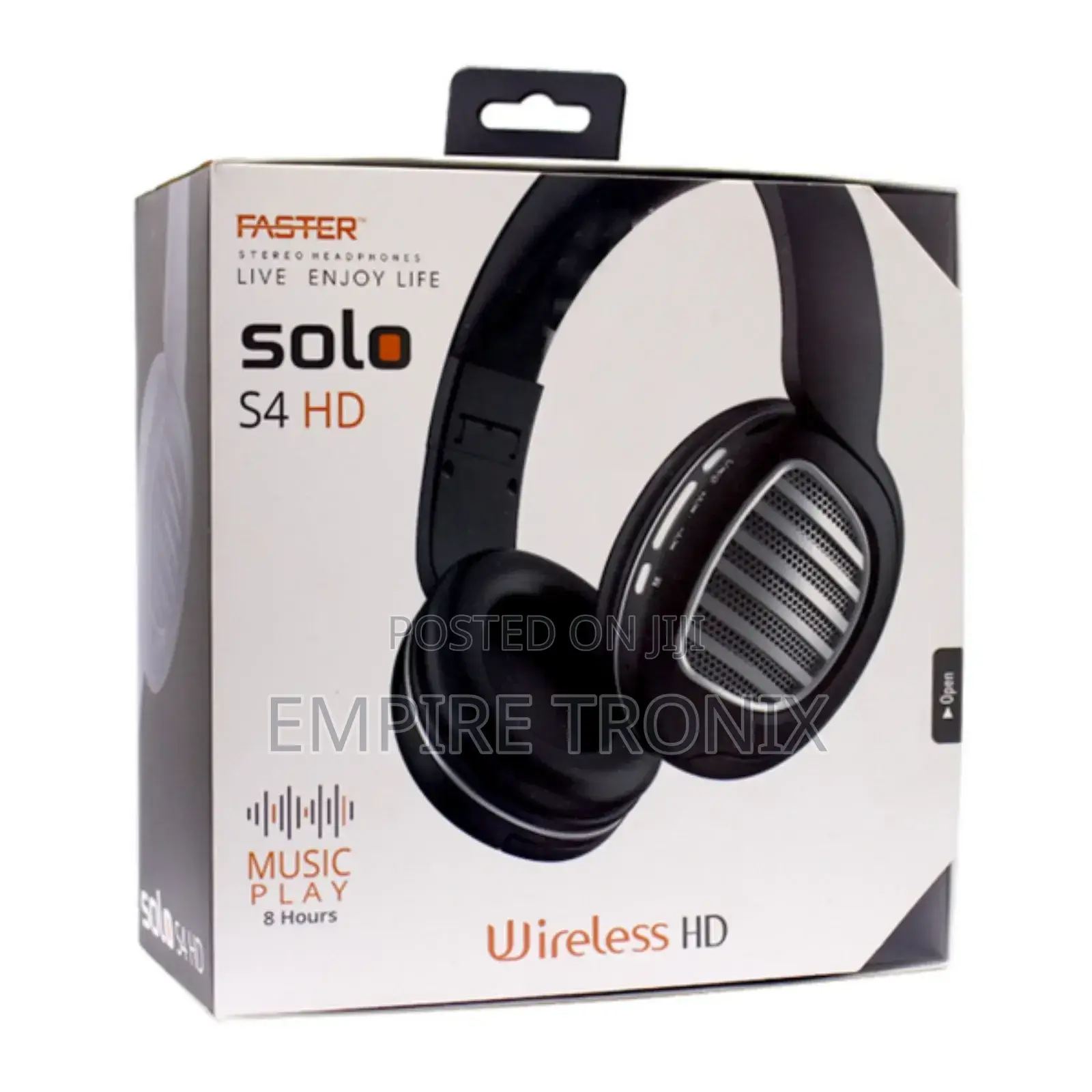 FASTER S4 HD Solo Wireless Stereo Headphones