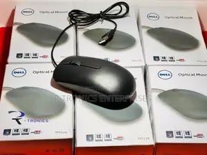 Dell Ms116-Bk USB Mouse -Black