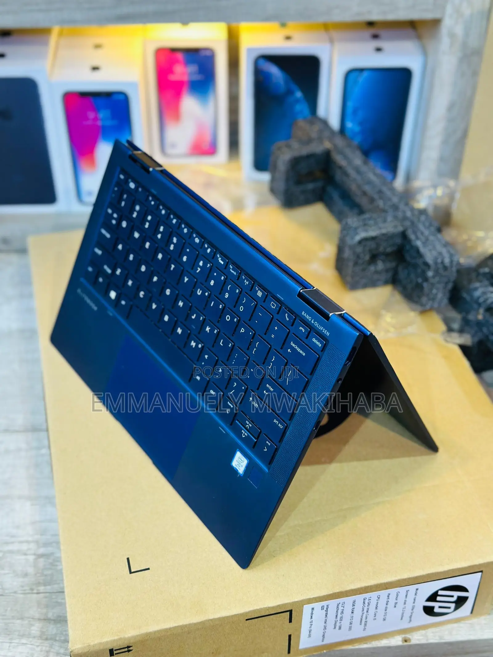 New Laptop HP Dragonfly G1 16GB Intel Core I5 SSD 512GB