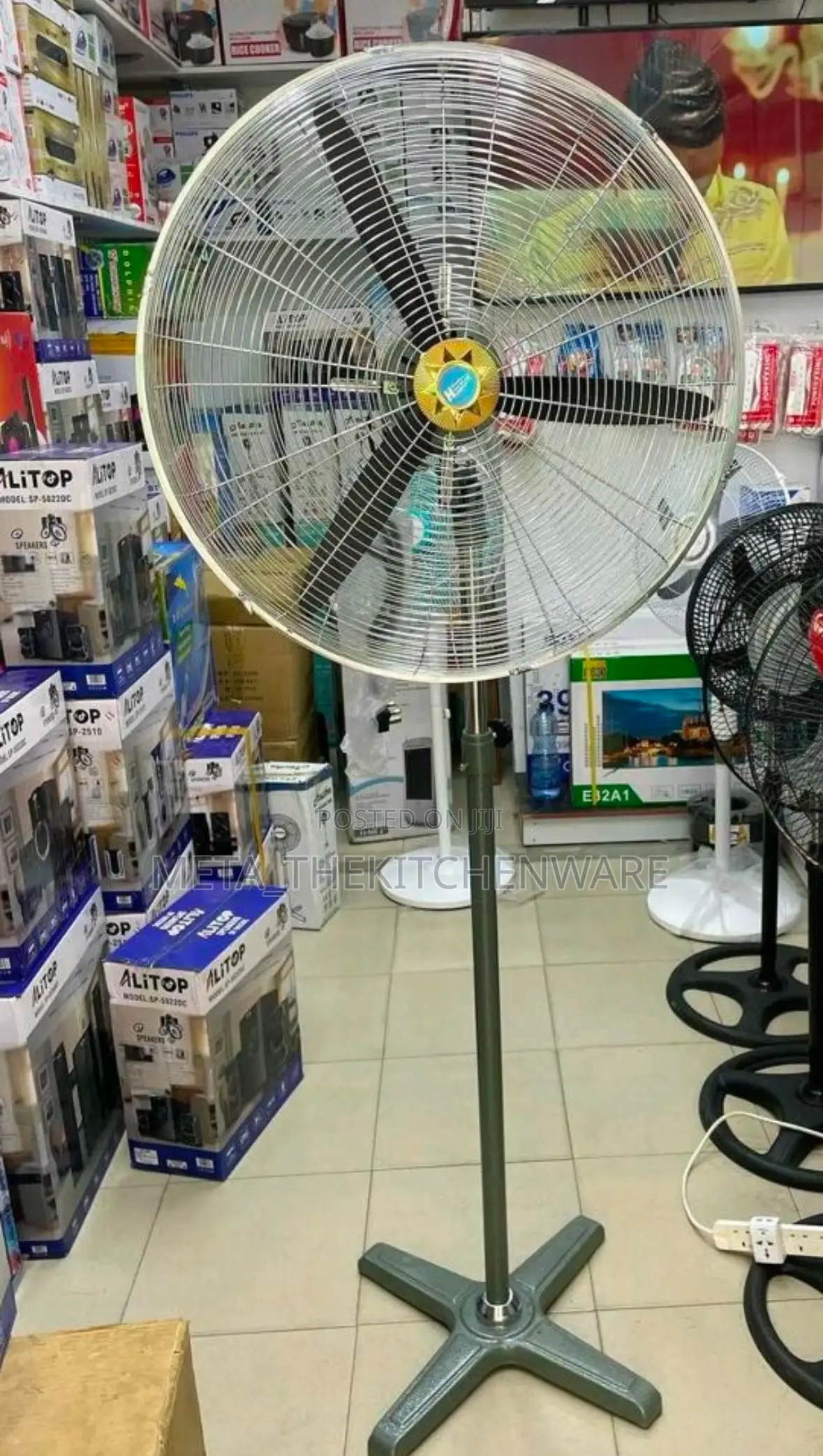High Class Industrial Stand Fan Size 26