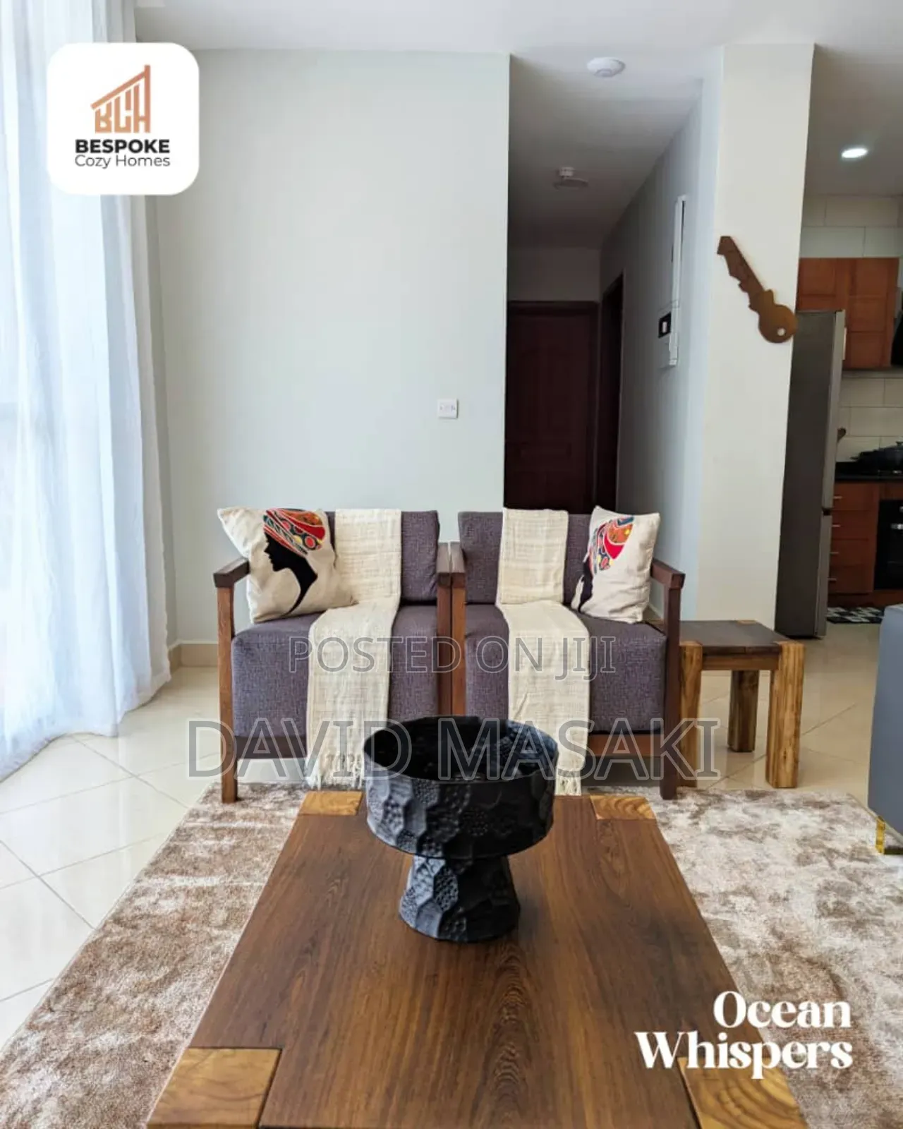 Furnished 2bdrm Apartment in New Apartments, Mikocheni for rent