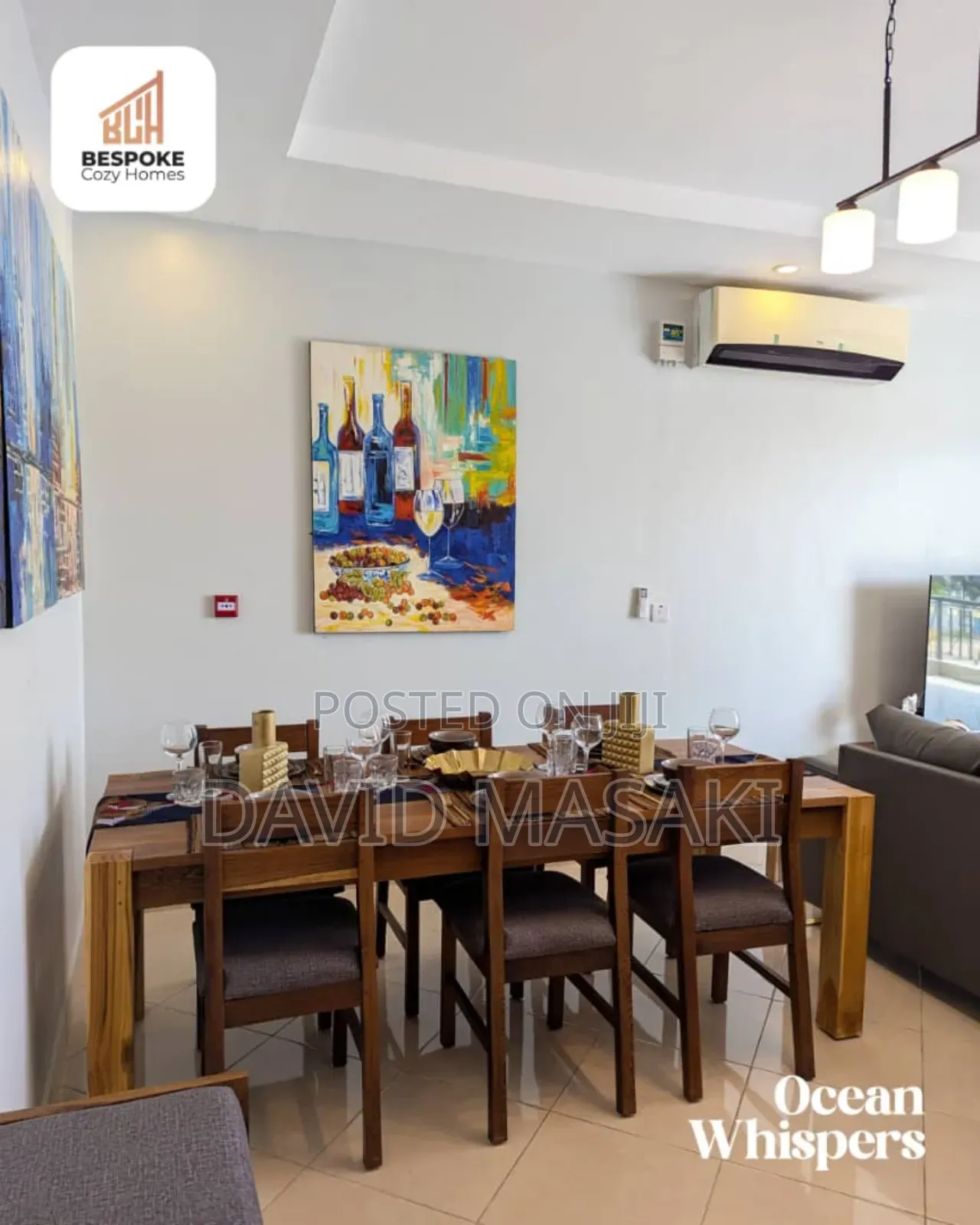 Furnished 2bdrm Apartment in New Apartments, Mikocheni for rent