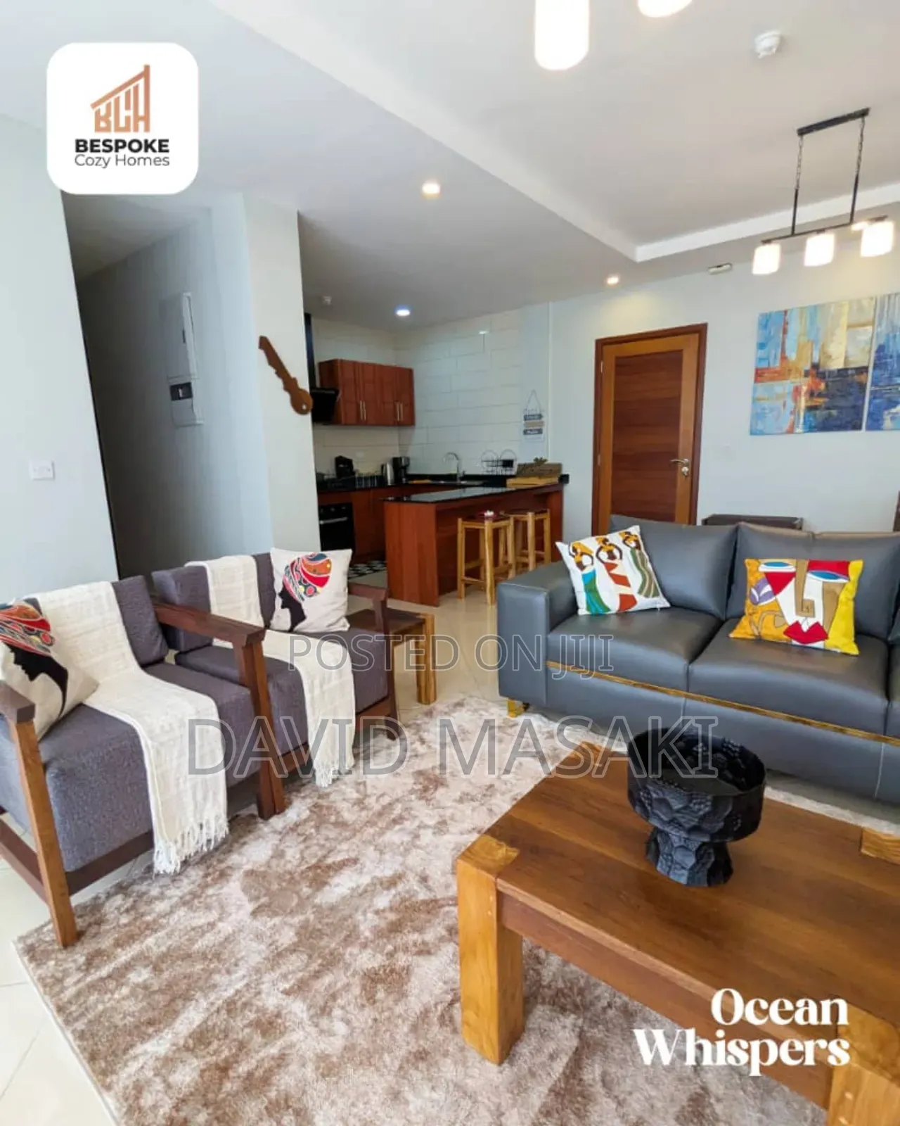 Furnished 2bdrm Apartment in New Apartments, Mikocheni for rent