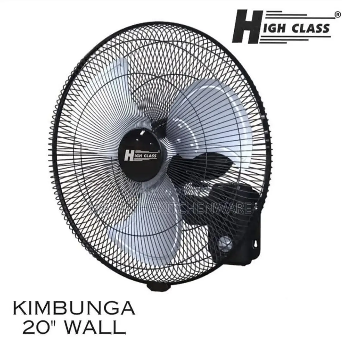 High Class Wall Fan Size 20