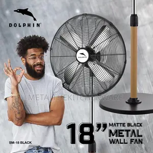 Dolphin Metal Stand Fan Size 18