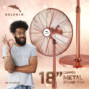Dolphin Metal Stand Fan Size 18