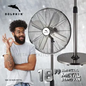 Dolphin Metal Stand Fan Size 18