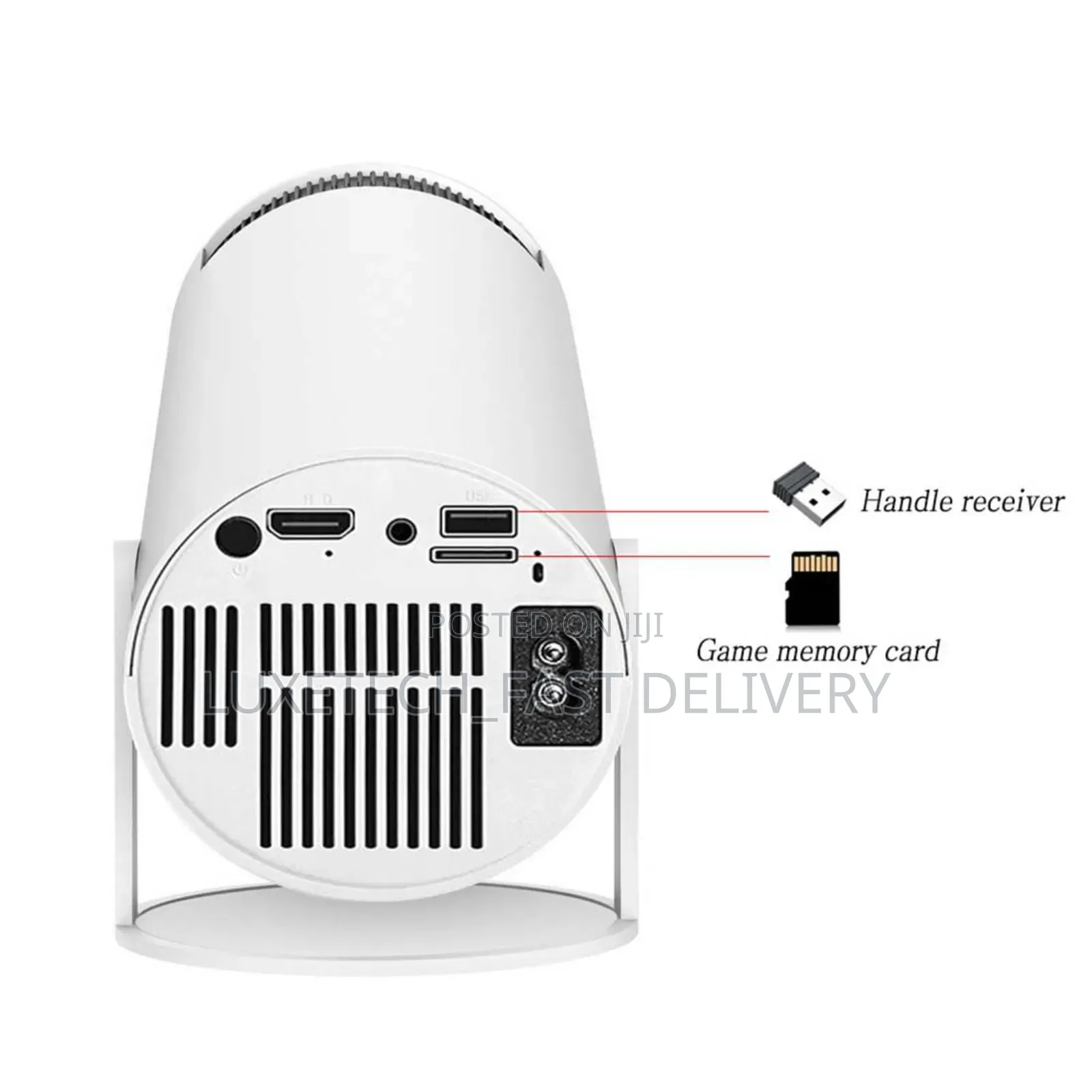 X10 Plus Retro Game Projector With 2 Wireless Controllers