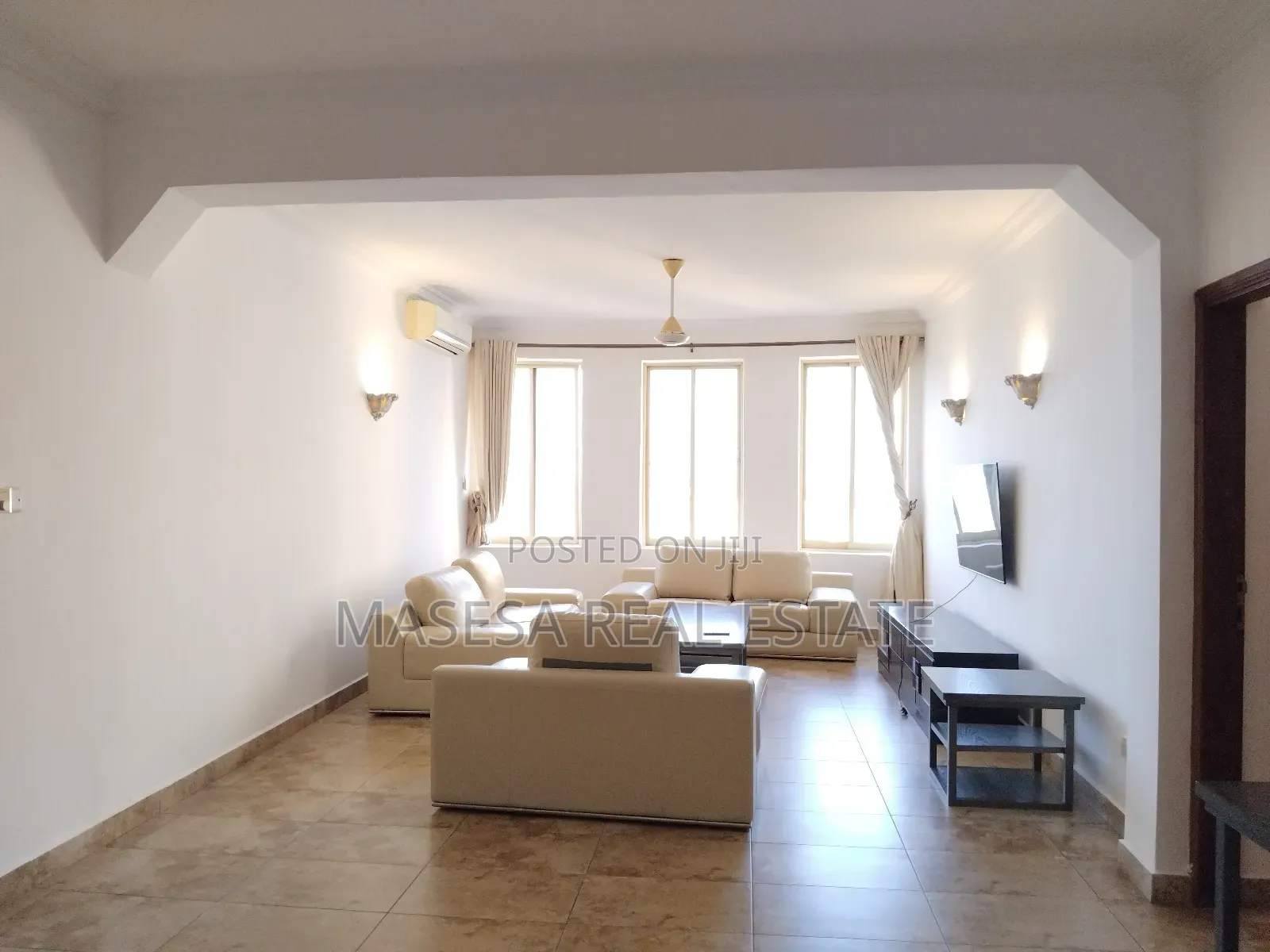 Furnished 3bdrm Apartment in Masaki for rent
