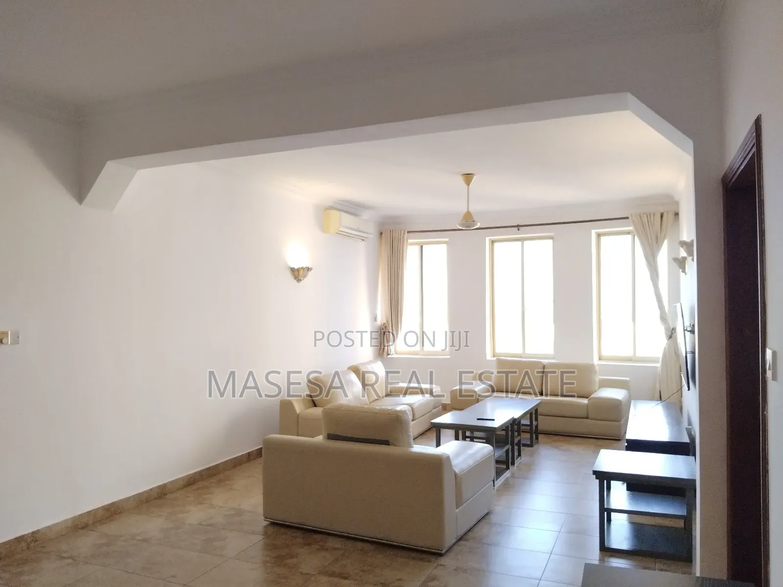 Furnished 3bdrm Apartment in Masaki for rent