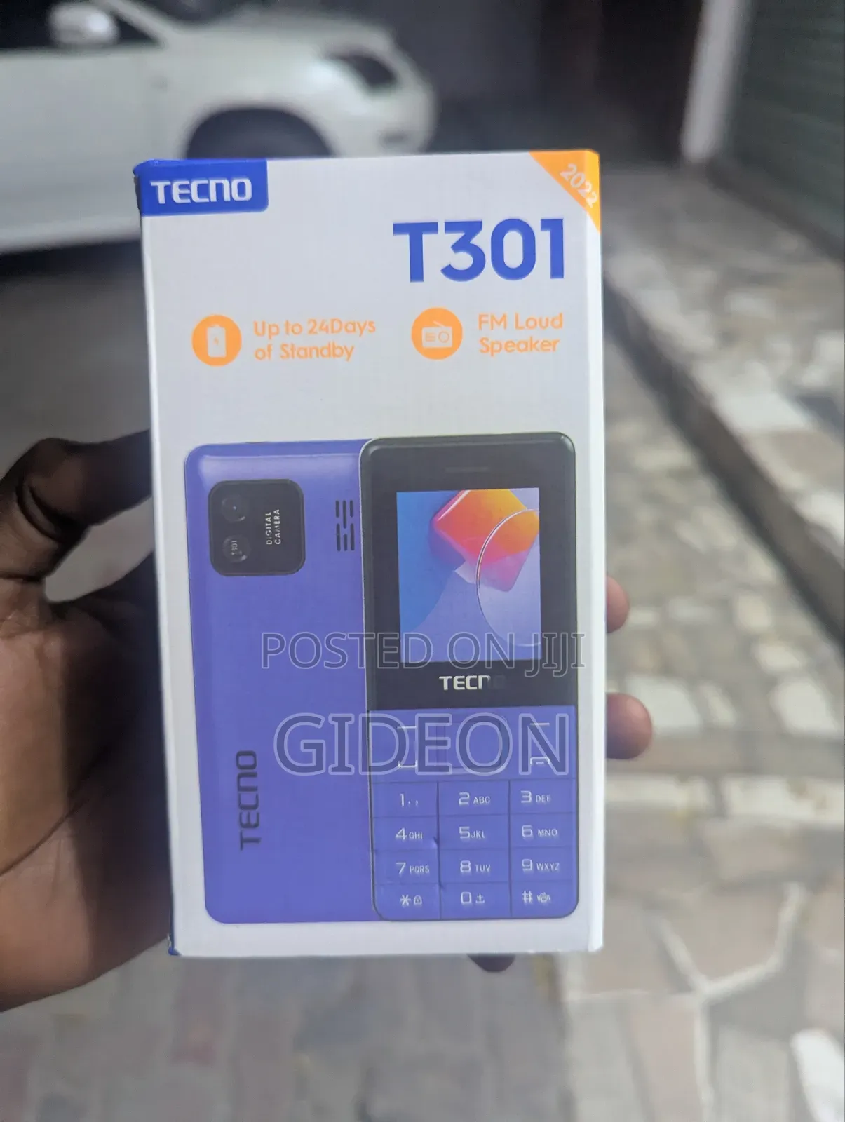 New Tecno T301 Blue