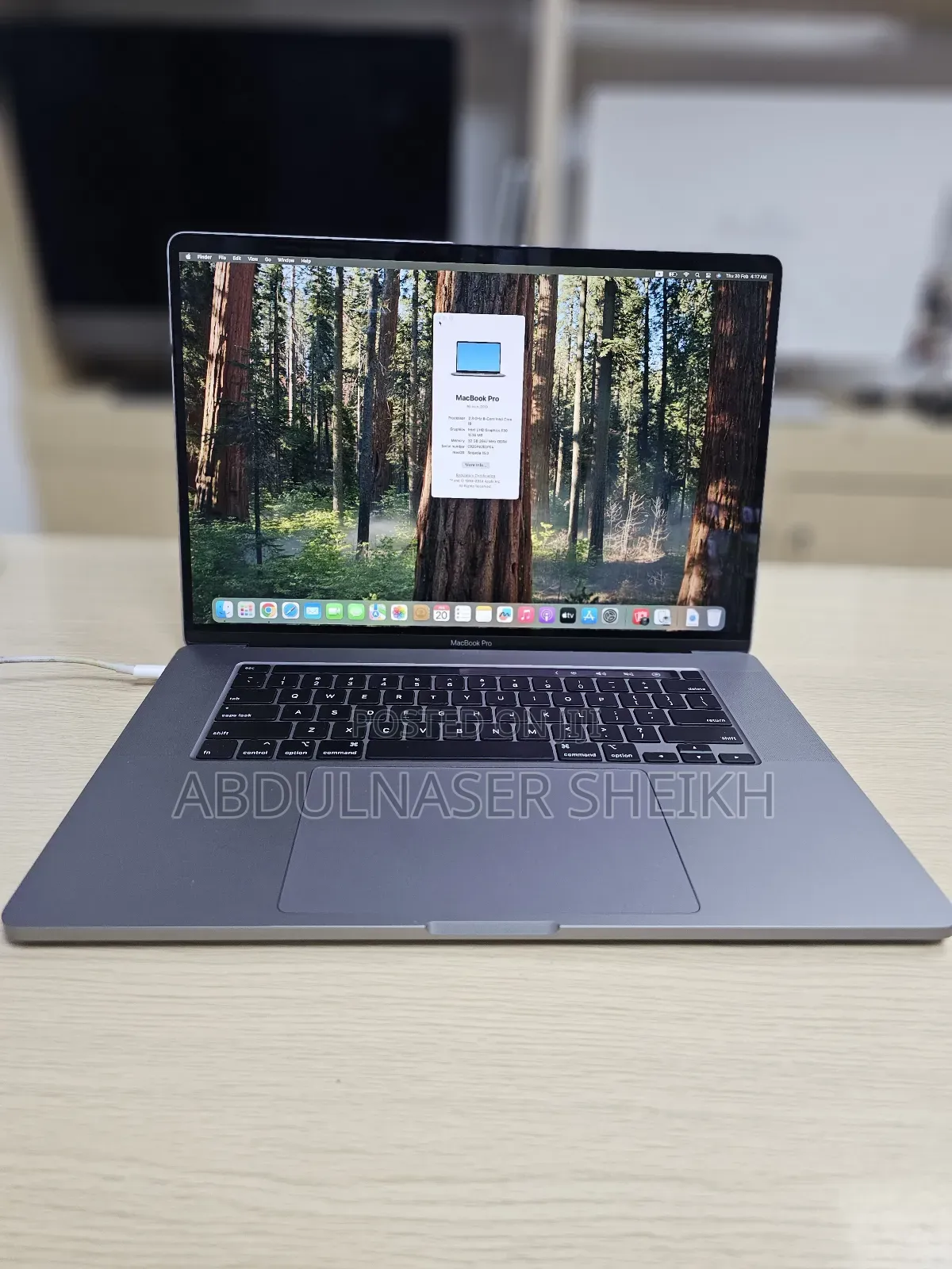 Laptop Apple MacBook Pro 2019 32GB Intel Core I9 SSD 1T