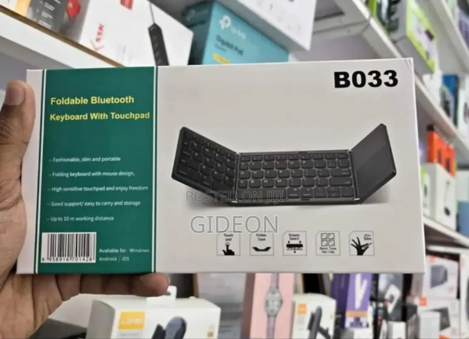 Wireless Foldable Keyboard