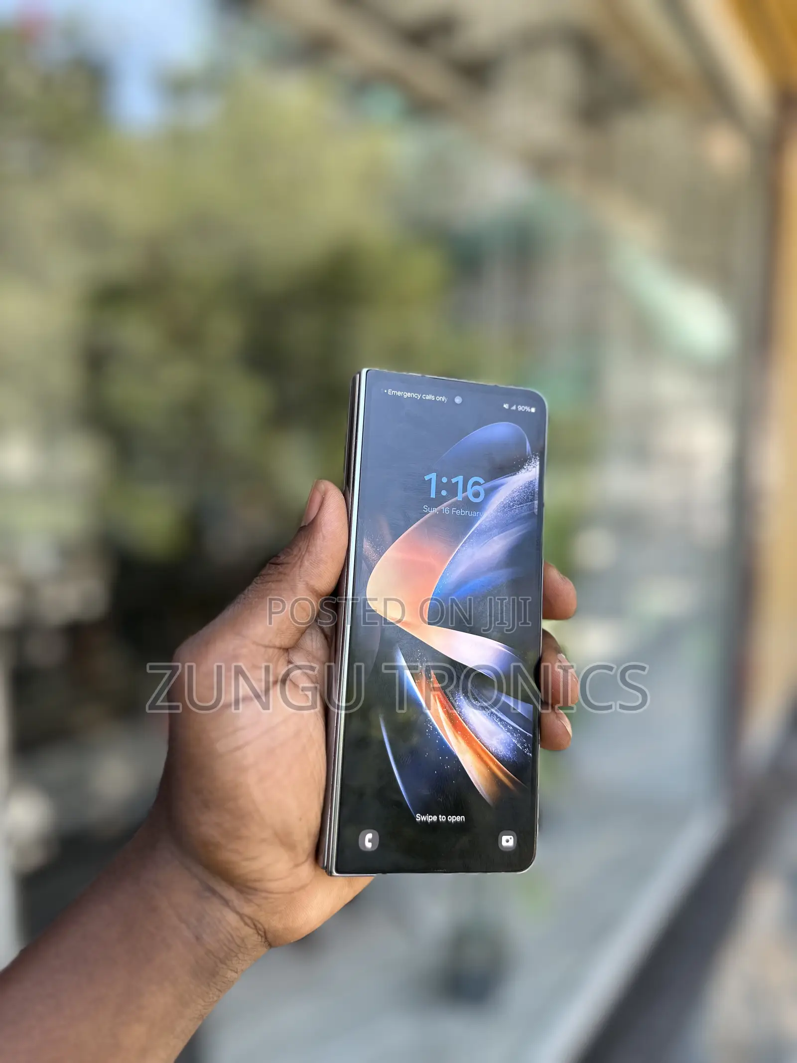 New Samsung Galaxy Z Fold4 256 GB Black