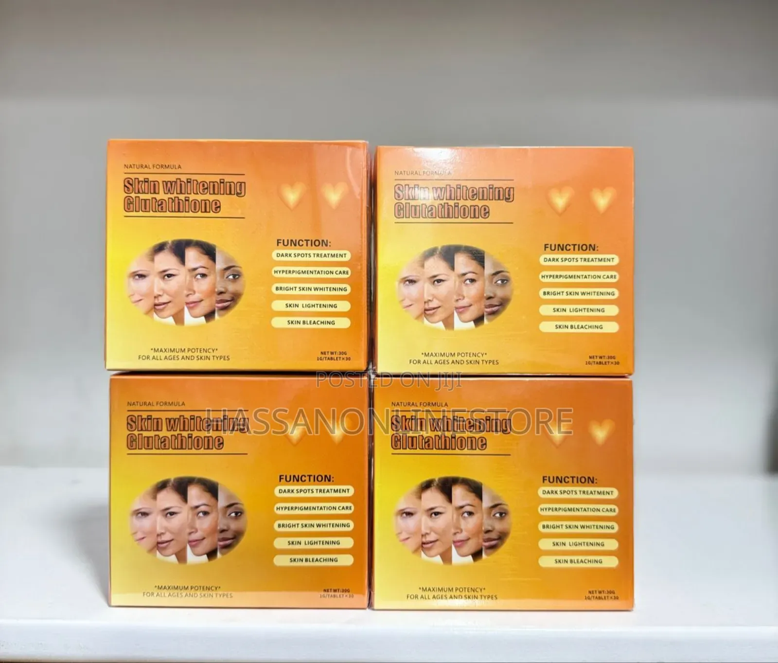 Skin Whitening Glutathione Tablets 30