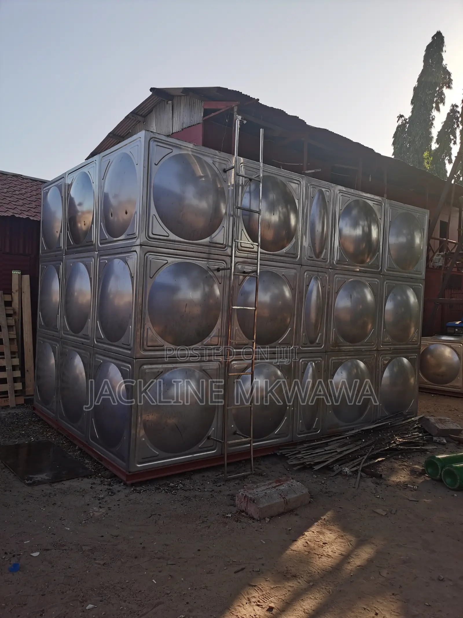 Original Stainless Steel Tank Square Shaped