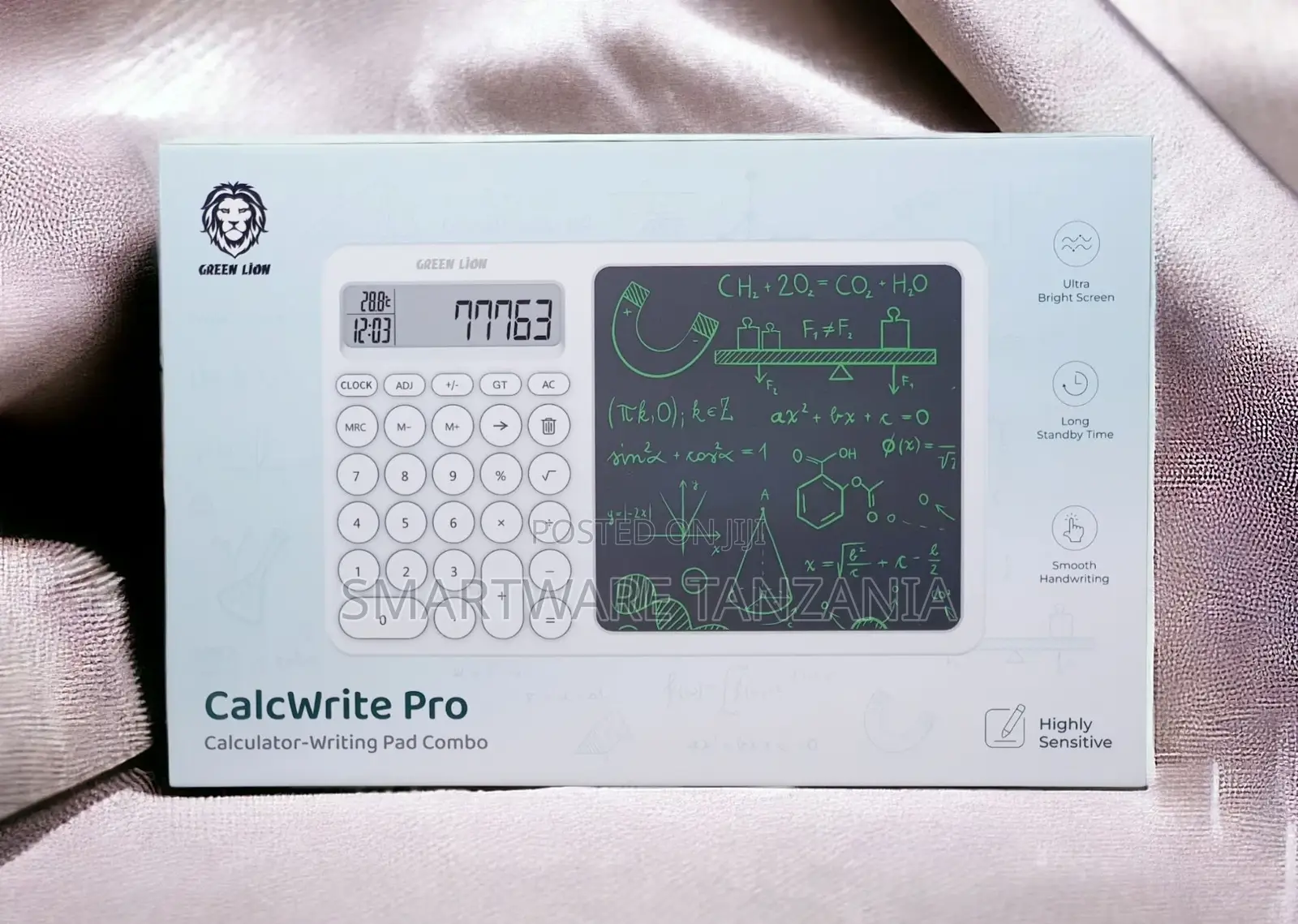 Calculator With Erasable Handwriting Notepad For Office Home