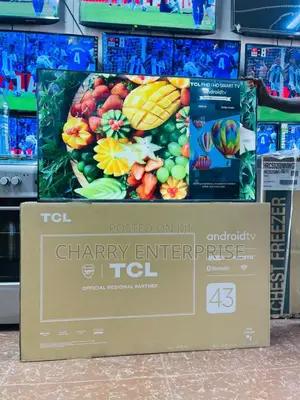 *TCL 43 SMART ANDROID Tv With Bluetooth
HDR 10 
Dolby Audio