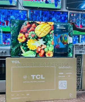 *TCL 43 SMART ANDROID Tv With Bluetooth
HDR 10 
Dolby Audio