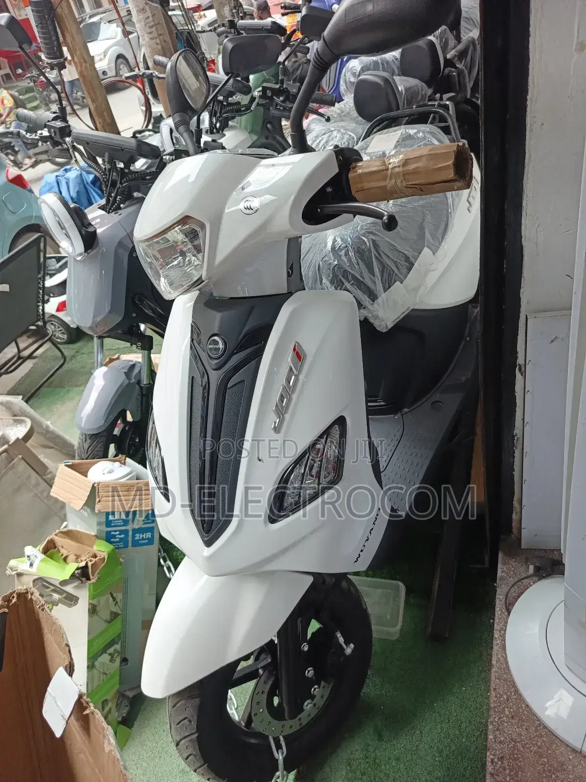 New Motorcycle 2020 White