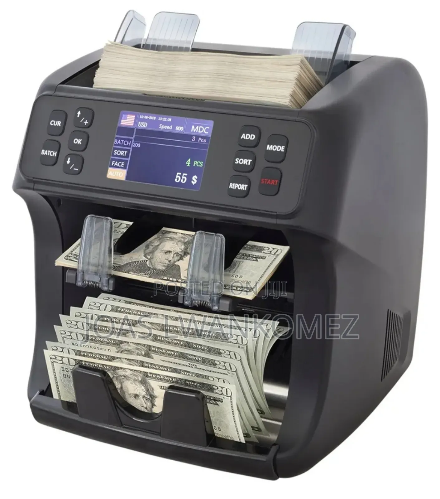 Bill Counting Machine(Double Tray)