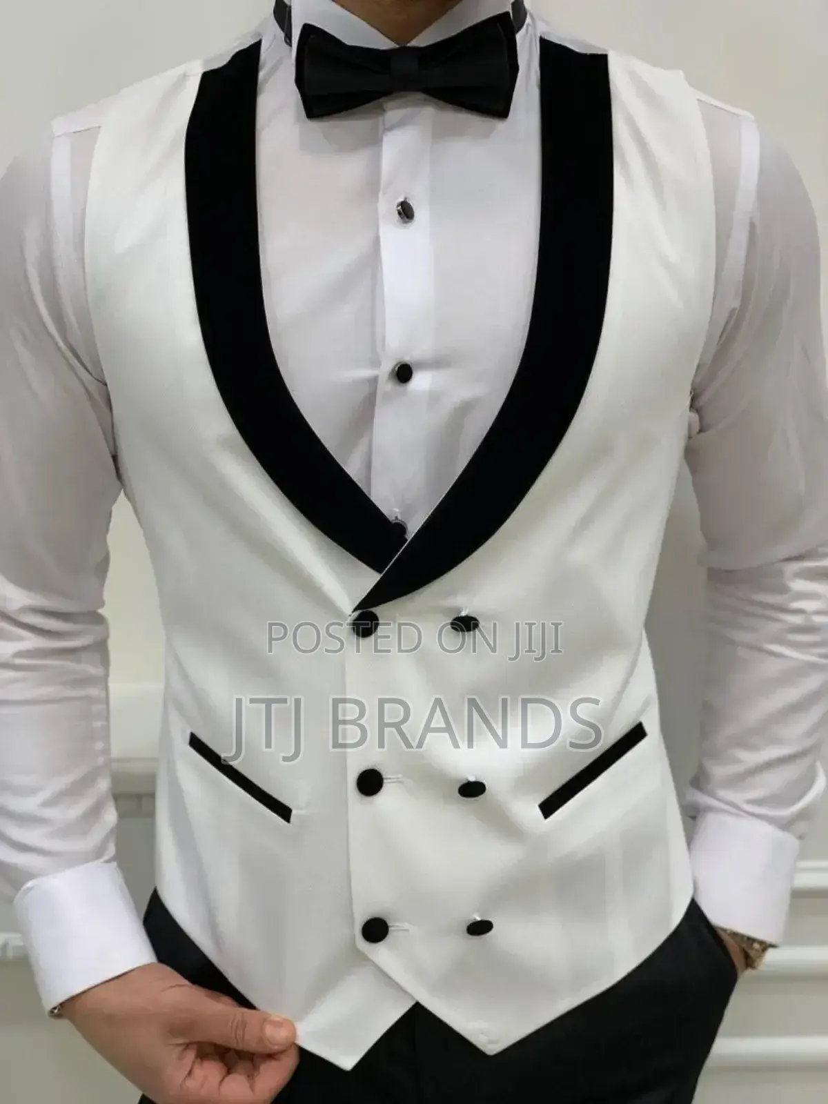 New White Wedding Suit
