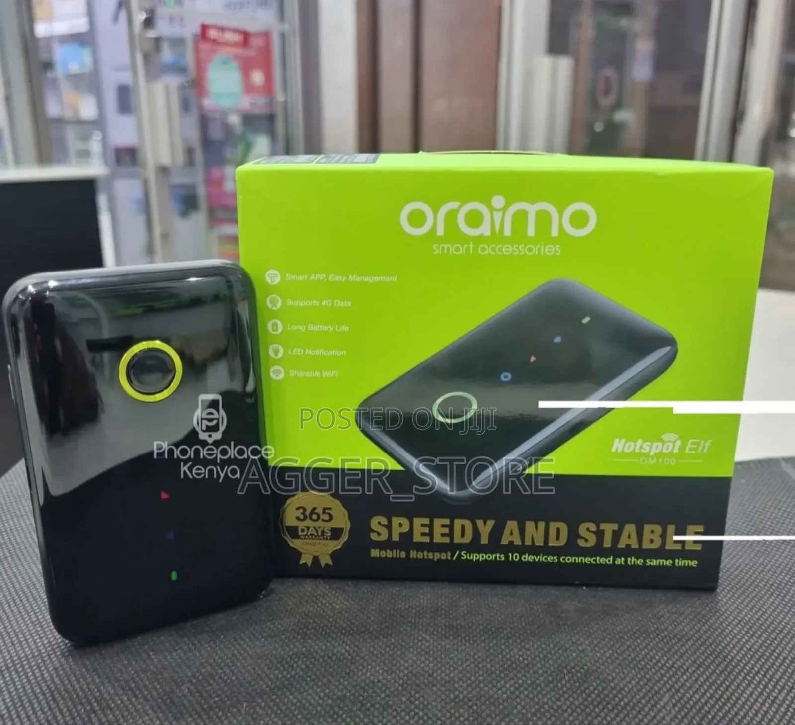 ORAIMO MOBILE HOT-SPOT (Comnect 8 Devices)