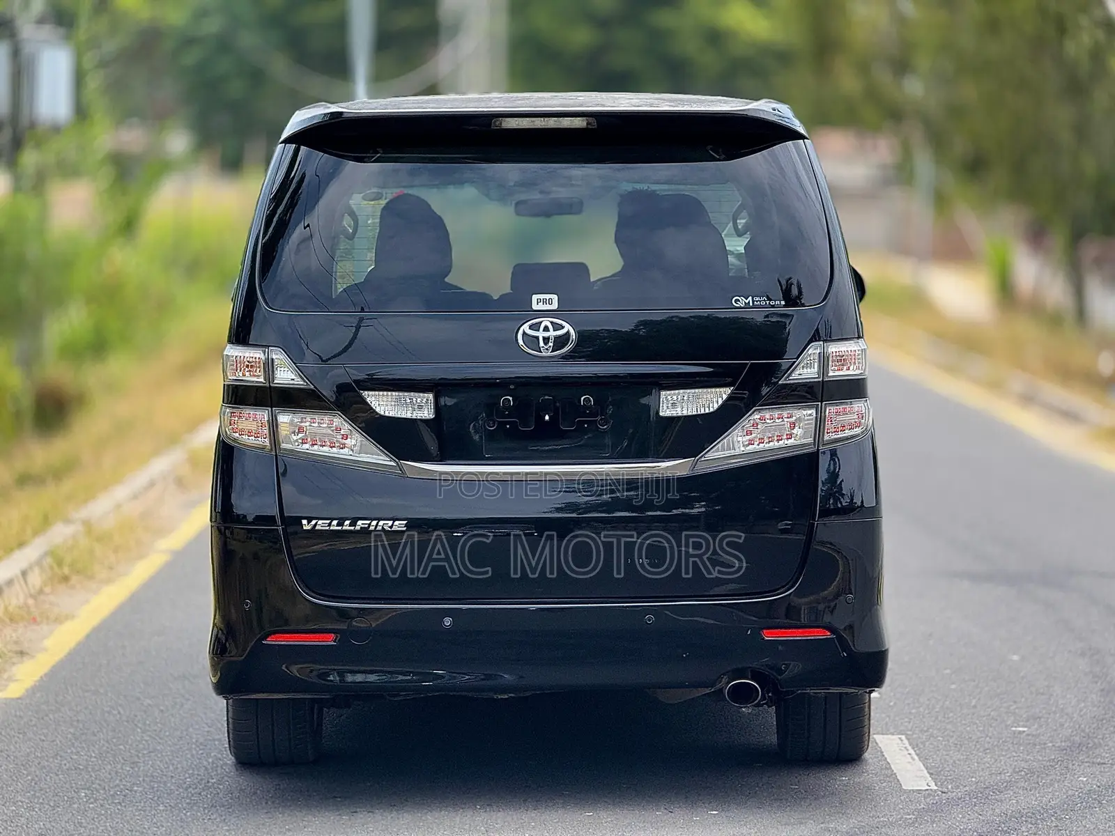 Toyota Vellfire 2010 Matt Black