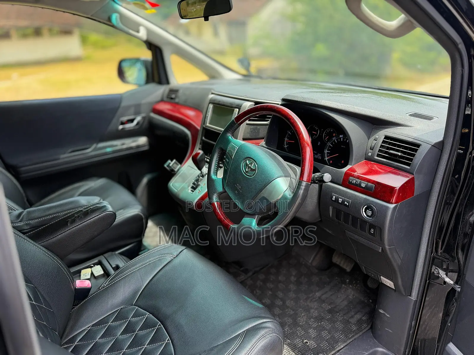 Toyota Vellfire 2010 Matt Black