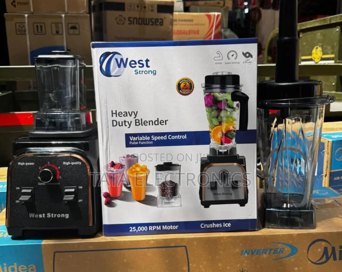 West Strong Heavy Duty Blender 2 Liter || Ice Crusher