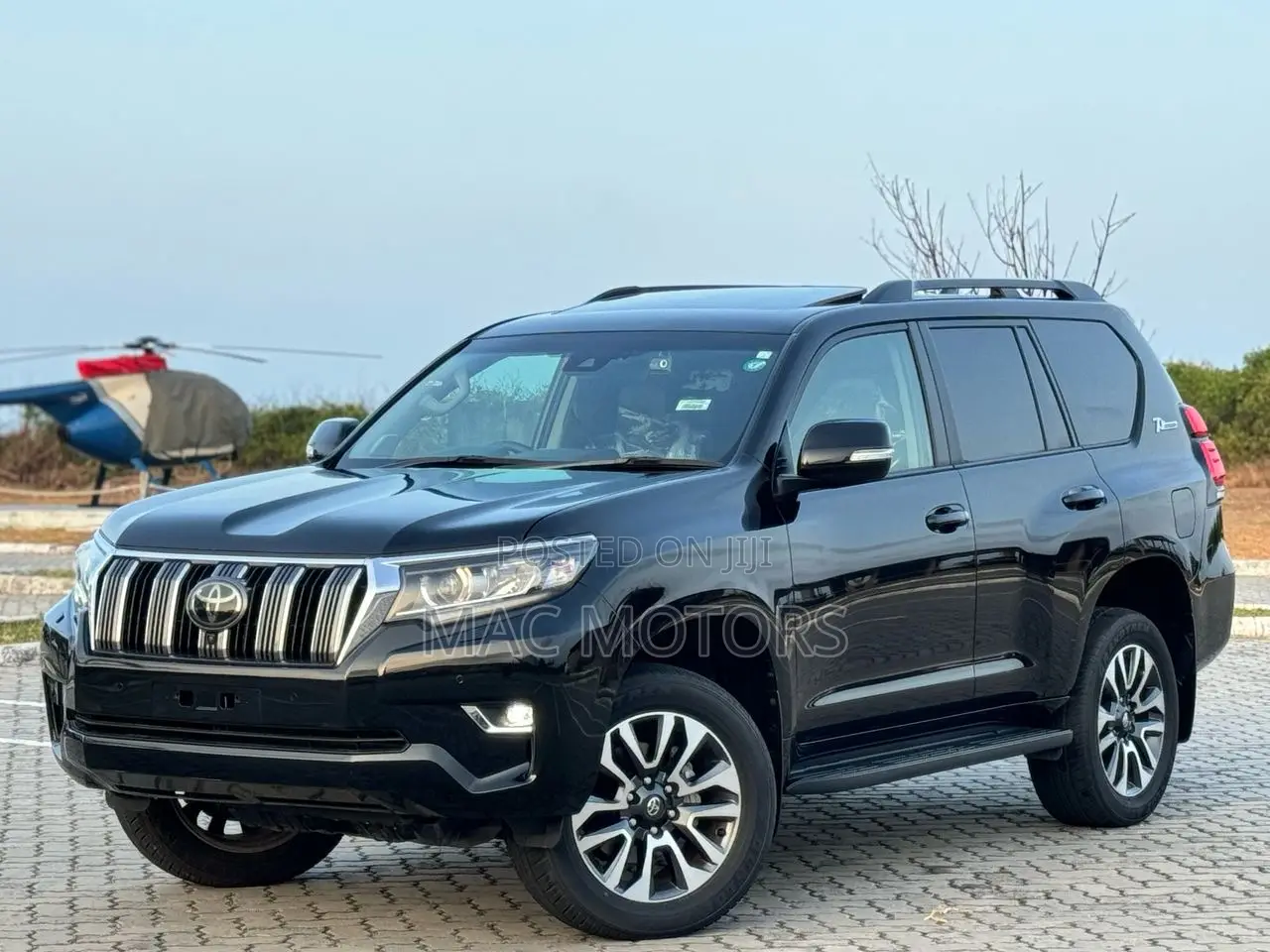 Toyota Land Cruiser Prado 2023 Matt Black