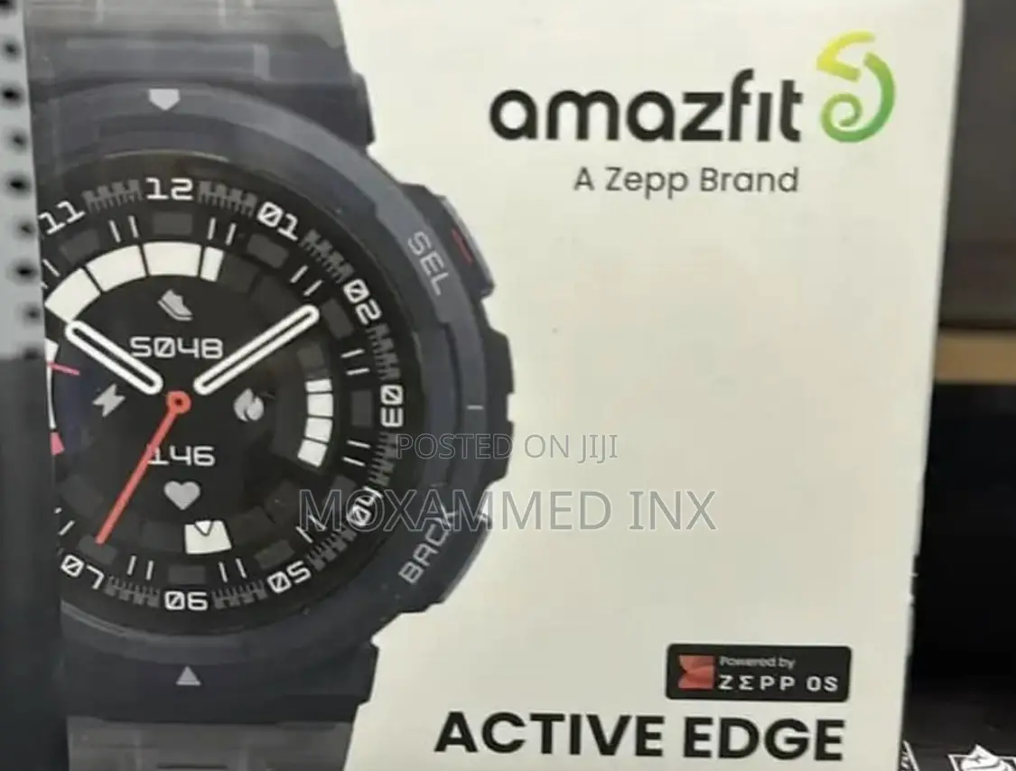 Amazfit Activeedge Smart Watch Black