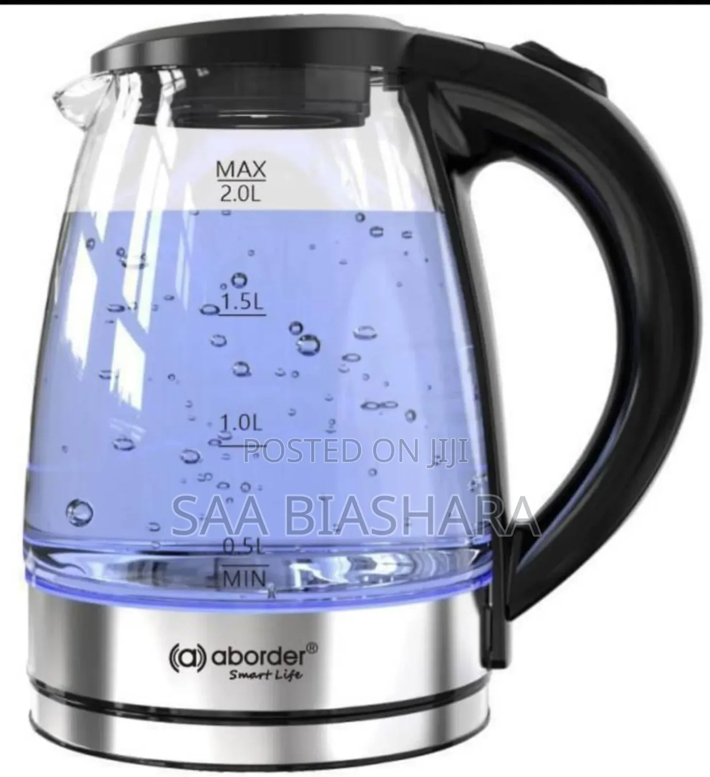 Aborder Transparent Kettle