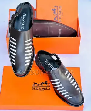 Viatu Wazi Vya Versace Brand