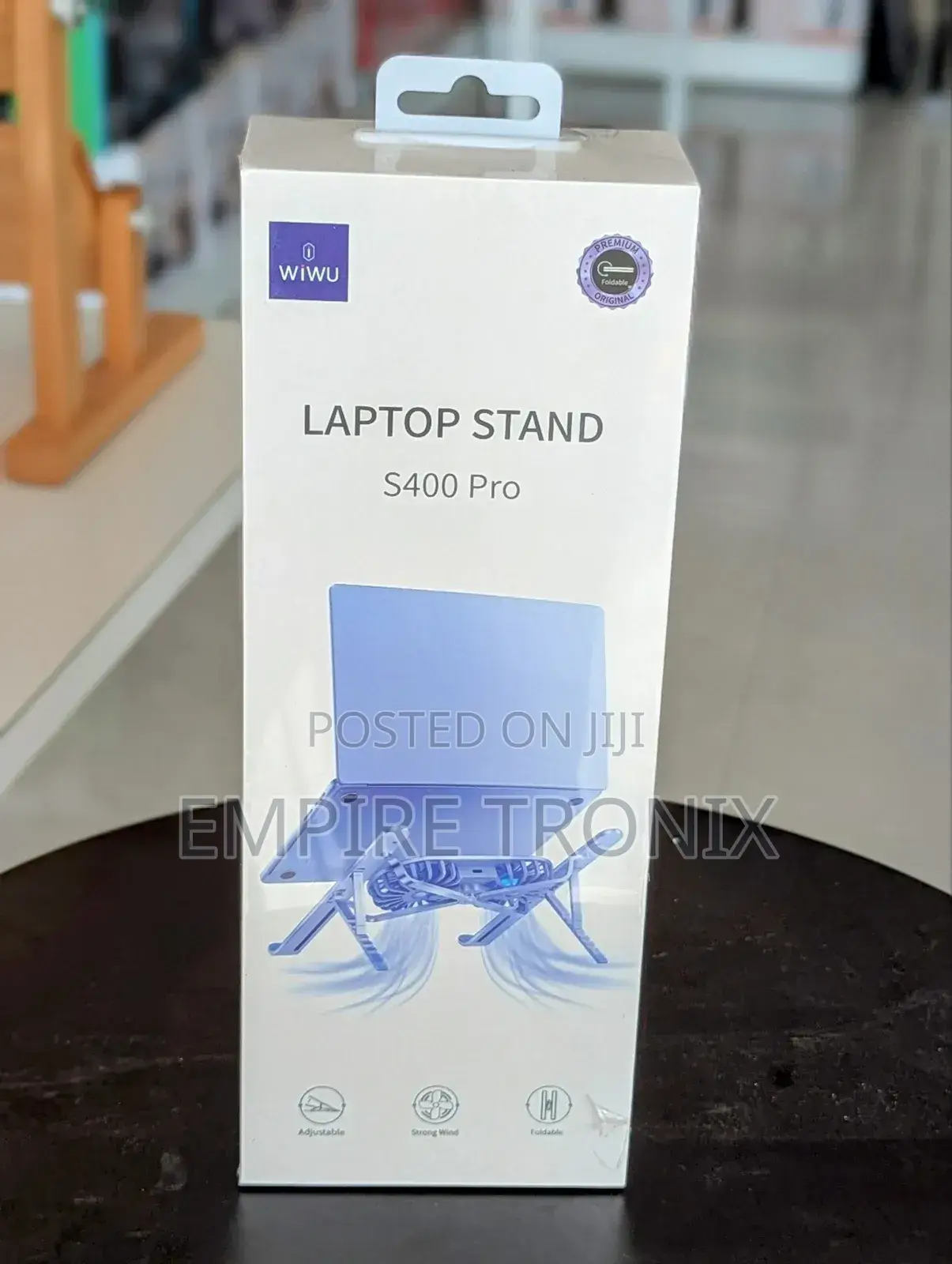 Wiwu S400pro 2 in 1 Laptop Stand With Fan