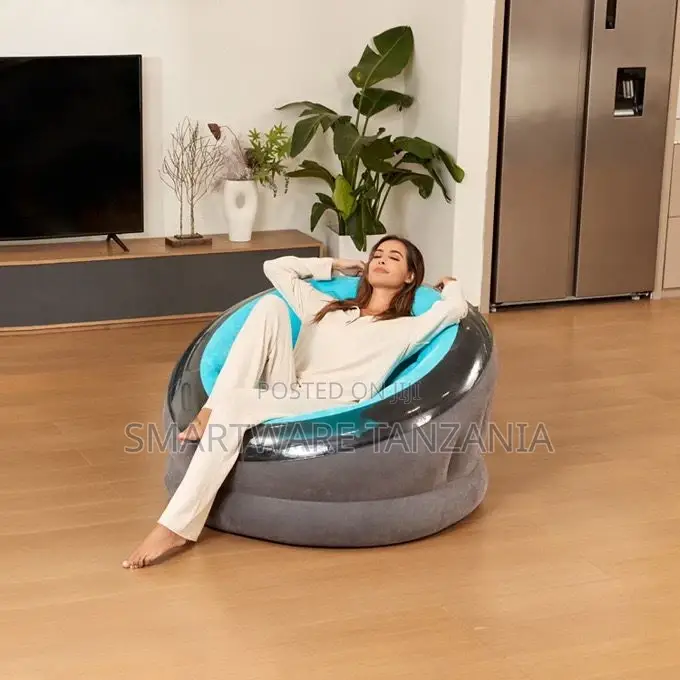 Inflatable Couch Blow Up Air Sofa Comfort for Indoor/Outdoor