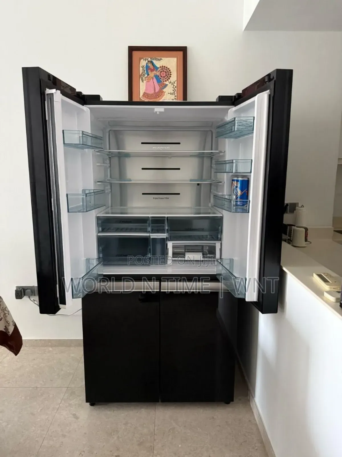Hitachi R-Wb720pun7bbk
650L Refrigerator Side by Side.