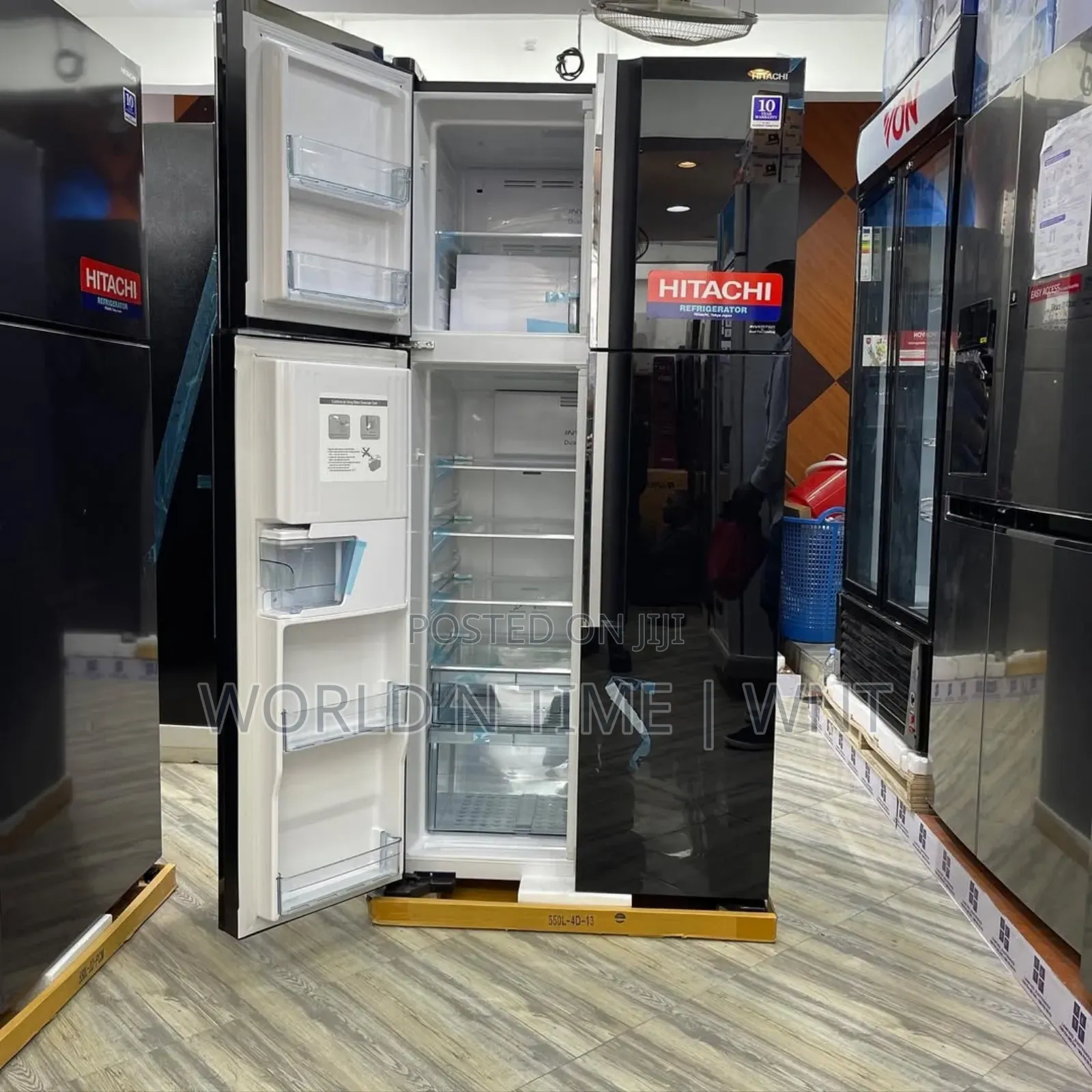 Hitachi Refrigerator 600 Liters 4 Doors R-Wb800pu7 GBK