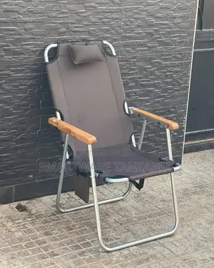 Folding Camping Chair, Beach Chair Outdoor Leisure Recliner