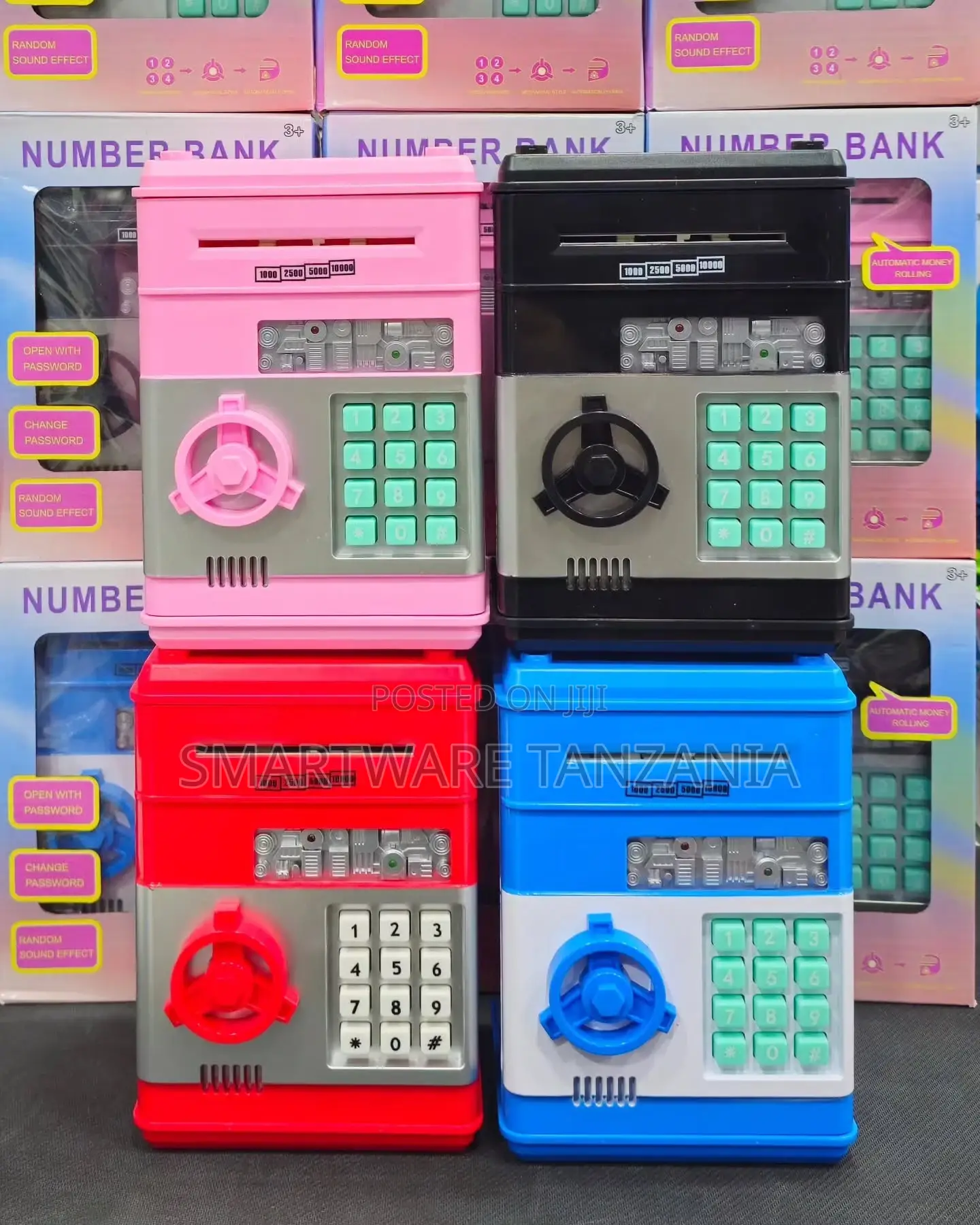 Electronic Piggy Bank for Kids Boys Girls With Password