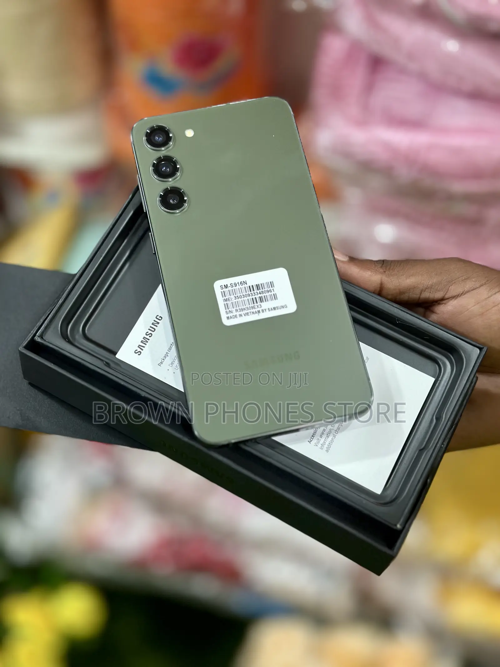 New Samsung Galaxy S23+ 256 GB Green