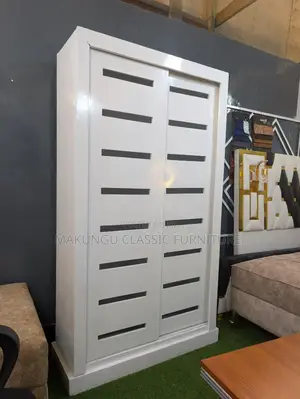 Kabati La Nguo La Kisasa Milango Miwili