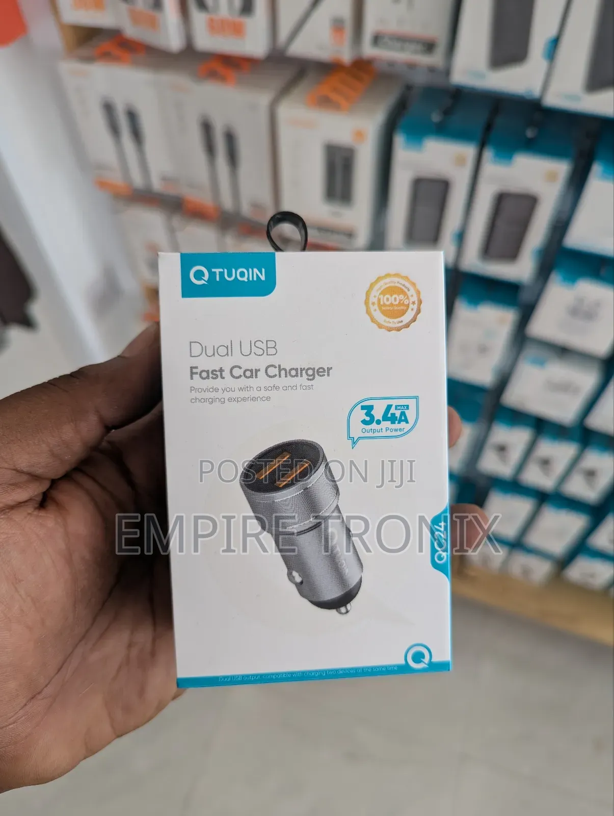 TUQIN Dual USB Fast Car Charger