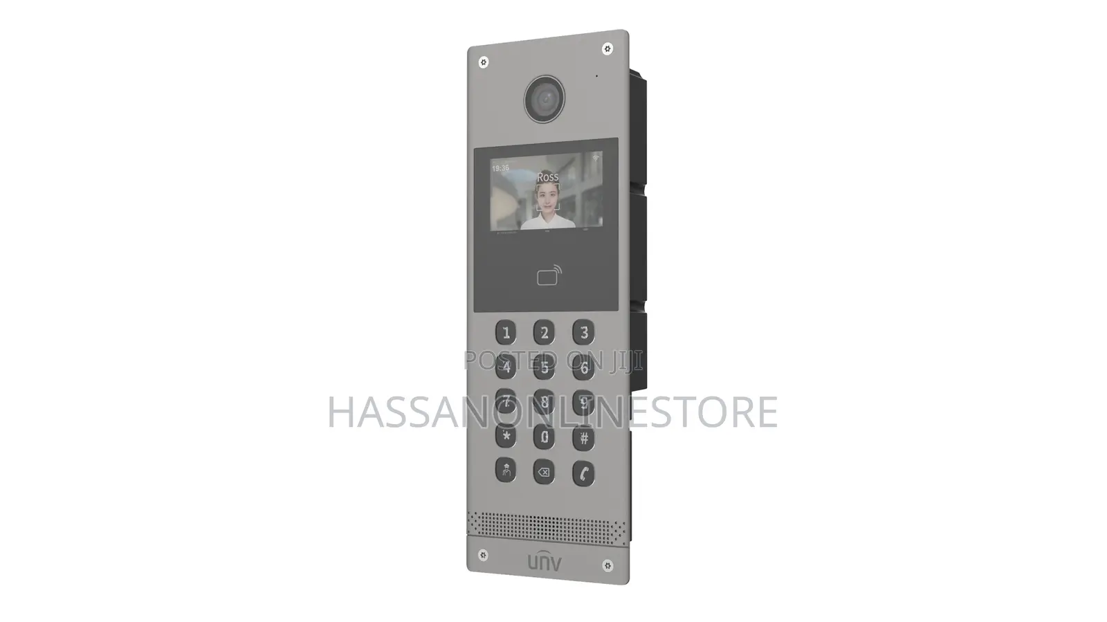 Unv Oeu-301s-Hmka Apartment Door Station(Ic Card,15 Keypads)