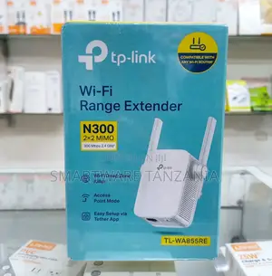 Wifi Booster/Hotspot With Ethernet Port, 2 External Antennas