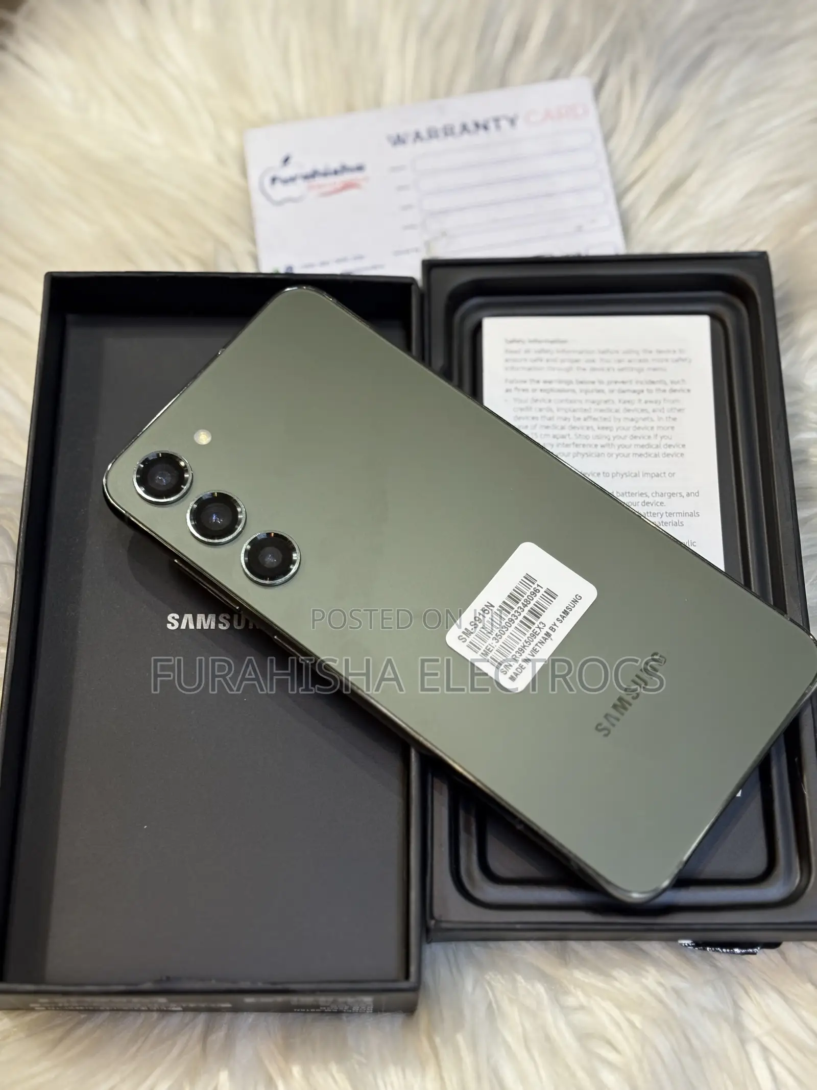 New Samsung Galaxy S23 Plus 256 GB Green