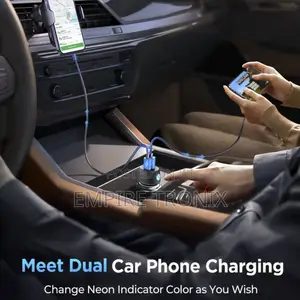 JOYROOM JR-CCN01 60W USB+USB-C / Type-C Car Charger